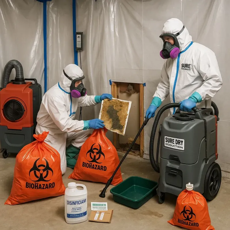 Contaminated Water Handling Protocols process in Brazos County, TX