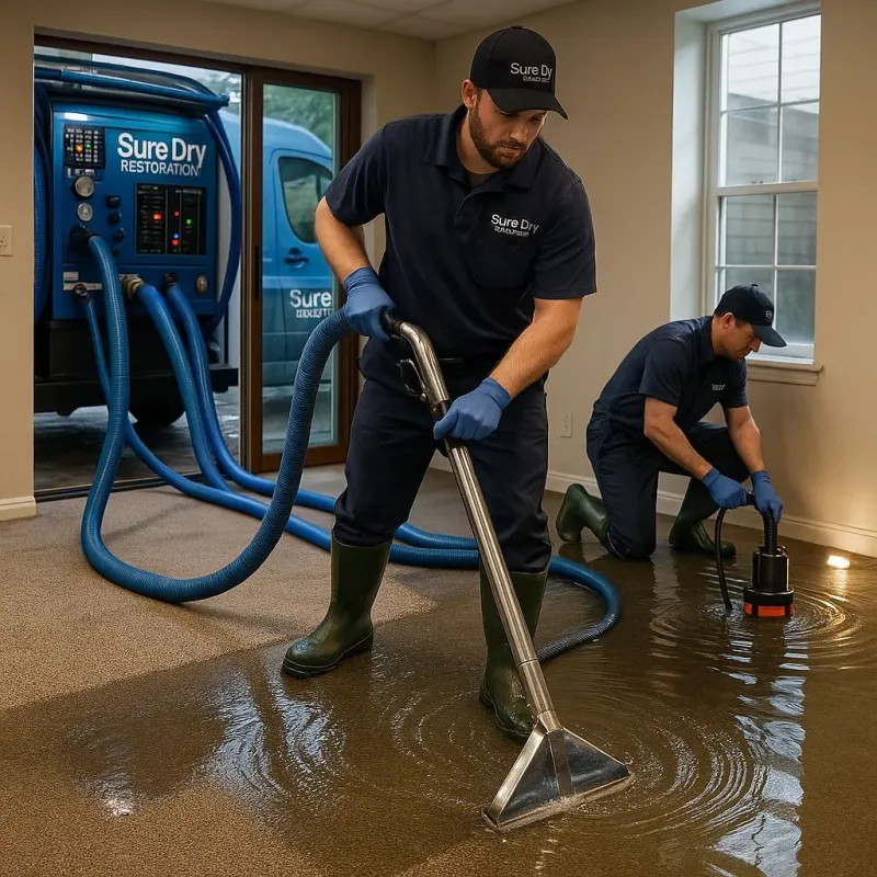 Water Extraction and Removal process in Brazos County, TX